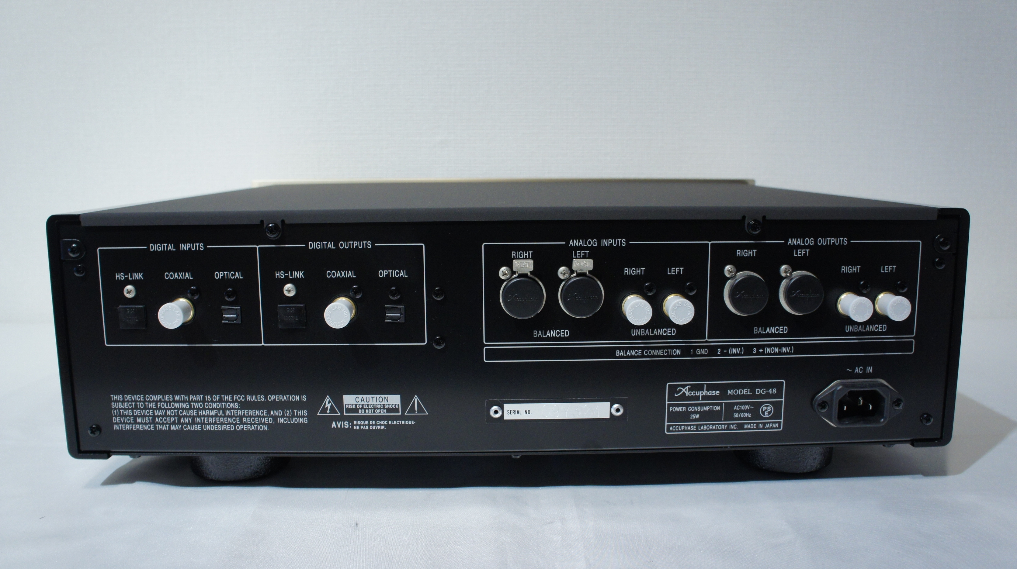Accuphase アキュフェーズ DG-48 グラフィックイコライザー｜CAVIN